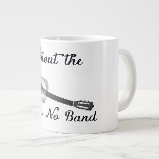 Tasse d'éléphant de guitare acoustique (Devant droit)