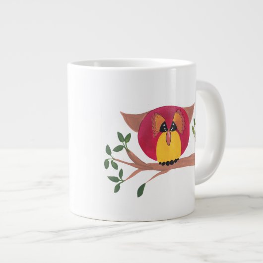 Tasse d'éléphant de hibou (Devant droit)