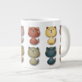 Tasse d'éléphant de Kitty Kats (Devant droit)