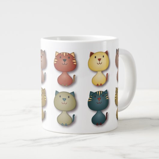Tasse d'éléphant de Kitty Kats (Devant droit)