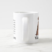 Tasse d'éléphant de maman de Vizsla (Dos)