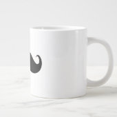 Tasse d'éléphant de moustache de hippie (Droite)