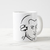 Tasse d'éléphant de Mozart -- 20oz. (Devant droit)