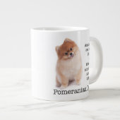 Tasse d'éléphant de papa de Pomeranian (Devant droit)