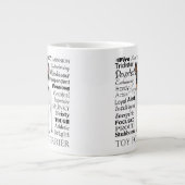 Tasse d'éléphant de traits de Fox Terrier de jouet (Devant)