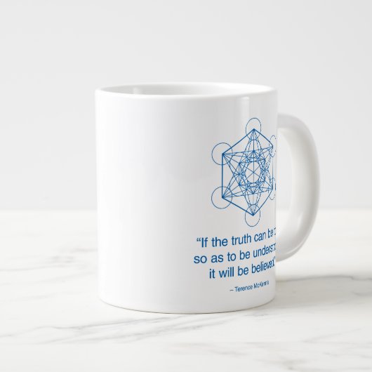 Tasse d'éléphant de vérité de Hexnet (Devant droit)