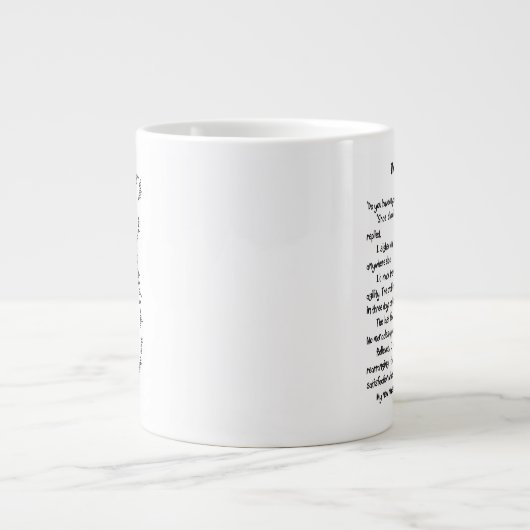 Tasse d'éléphant d'histoire de chat (Devant)