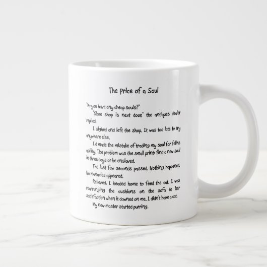 Tasse d'éléphant d'histoire de chat (Droite)