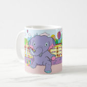Tasse d'éléphant d'ours et de guerrier de nounours (Devant gauche)