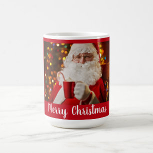 Tasse d'éléphant du père noël de Joyeux Noël