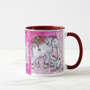 Tasse d'éléphants