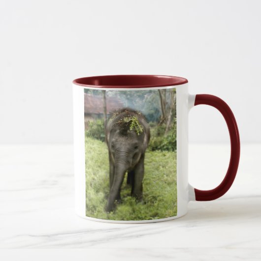 tasse d'éléphants du coeur i (Droite)