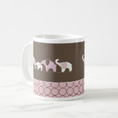 Tasse d'éléphants roses (Devant gauche)