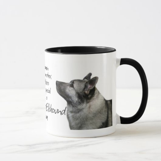 Tasse d'Elkhound (Droite)