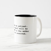 Tasse d'email de bureau (Devant droit)