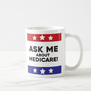 Tasse « Demandez-moi des informations sur Medicare