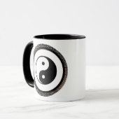 Tasse d'emblème de Yin Yang (Devant gauche)
