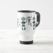 Tasse d'émeute de robot (Devant droit)