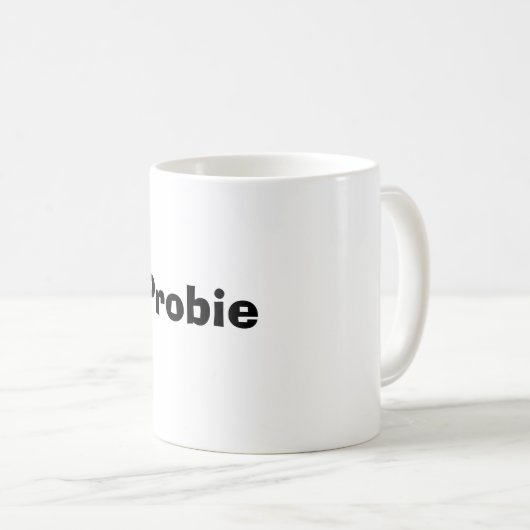 Tasse d'émission de TV de Probie NCIS (Devant droit)