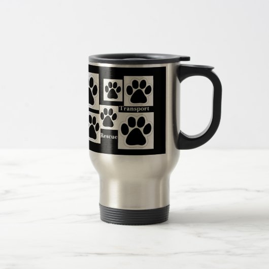 Tasse d'empreinte de patte (Droit)