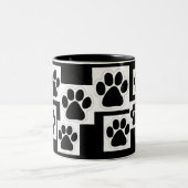 Tasse d'empreinte de patte (Centre)