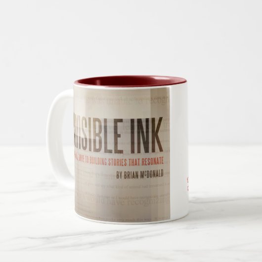Tasse d'encre invisible (Devant gauche)