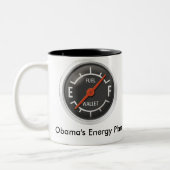 Tasse d'énergie d'Obamas (Gauche)