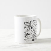 TASSE D'ÉNERGIE POSITIVE AFFIRMATIONS (Devant droit)