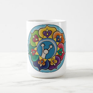 Tasse d'enfant d'arc-en-ciel