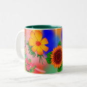 Tasse d'enfant de fleur (Devant gauche)