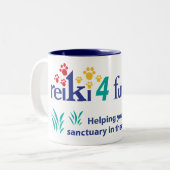Tasse d'enfants de fourrure de Reiki 4 (Devant gauche)