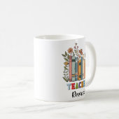 tasse d'enseignant personnalisée, tasse d'enseigna (Devant droit)