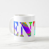 Tasse d'ENTP Mandelbrot (Devant gauche)