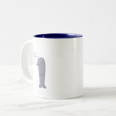 Tasse déplaisante de dauphin (Devant gauche)