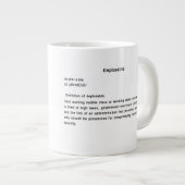 Tasse déplorable (Devant droit)