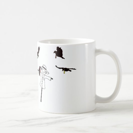 Tasse d'épouvantail de Hall de contrôle (Droite)