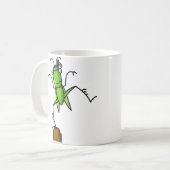 Tasse d'équilibre de sauterelle de la patience (Devant gauche)