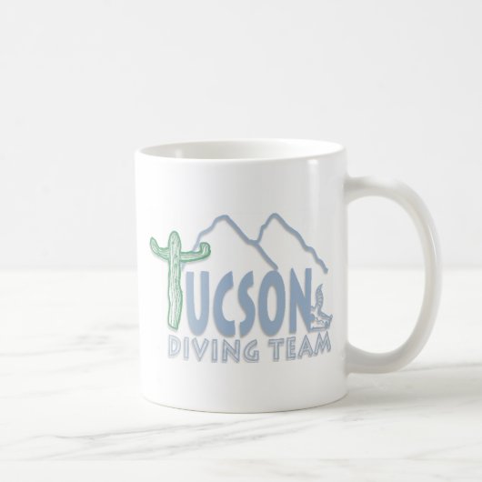 Tasse d'équipe de plongée de Tucson (Droite)
