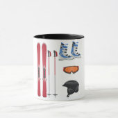 Tasse d'équipement de ski (Centre)