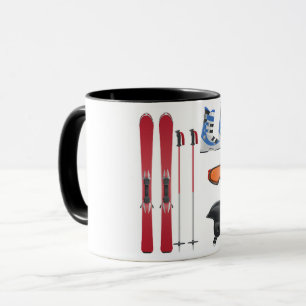Tasse d'équipement de ski