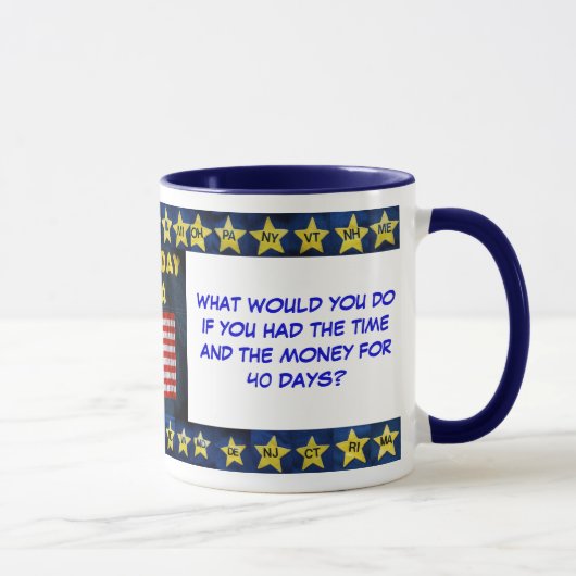TASSE DES 40 ETATS-UNIS DE JOUR (Droite)