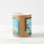 Tasse des Caraïbes de carte (Centre)