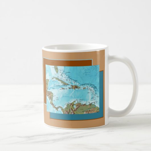 Tasse des Caraïbes de carte (Droite)