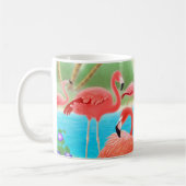 Tasse des Caraïbes de lagune de Flamant rose (Gauche)