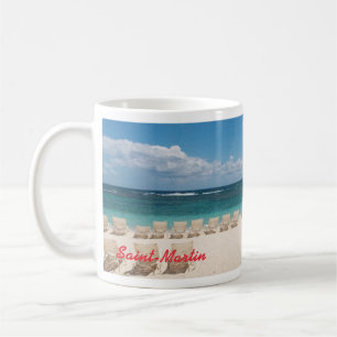 Tasse des Caraïbes de plage de St Maarten