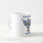 Tasse des cavaliers 15oz de Southside (Devant gauche)