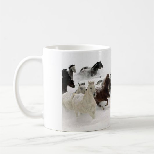 Tasse des chevaux 04 (Gauche)