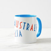 Tasse des Etats-Unis AUSTRALIE (Devant droit)