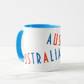 Tasse des Etats-Unis AUSTRALIE (Devant gauche)