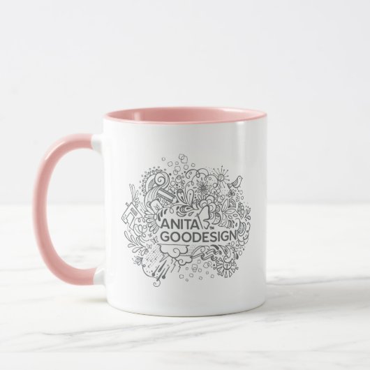 Tasse des griffonnages de Carol (Gauche)